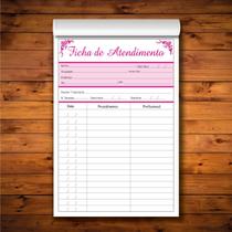 Bloco de Atendimento Salão de Beleza Facilita bem o Trabalho