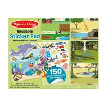 Bloco de Atividades + Adesivos Tema: Natureza-Melissa & Doug Bloco de Atividades + Adesivos Tema: Natureza-Melissa & Doug