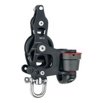 Bloco de barco Harken, giratório de 45 mm, com presilha e suporte Bloco de barco Harken, giratório de 45 mm, com presilha e suporte