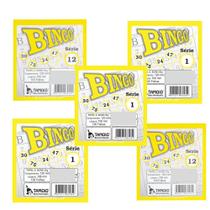 Bloco de bingo jornal amarelo 100f c/05un