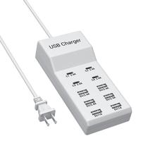 Bloco de carregador USB C Resypey de 10 portas (6 USB-A e 4 USB-C) 50 W