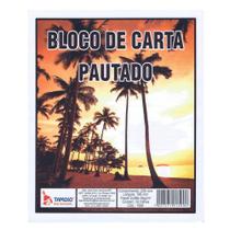 Bloco de Carta Pautado 235x196mm com 50 Fls - Tamoio