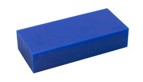 Bloco de cera para entalhe EUROTOOL azul, dureza média, 454 g
