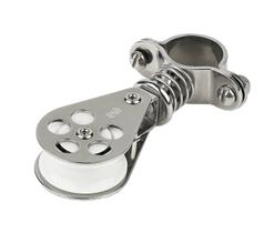 Bloco de chumbo Stanchion Furling Schaefer Série 3 em aço inoxidável