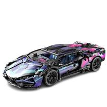 Bloco de Construção Carro Grande Lamborghini, 1280 Peças - Bloco de Construção Carro Grande Lamborghini, 1280 Peças -