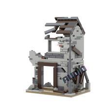 Bloco de construção: Military Scene WW2 Battlefield com tanque 371 unidades