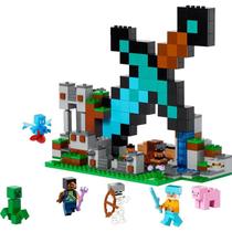 Bloco de Construção Minecraft Posto da 427 Peças - Kit Lego 21244