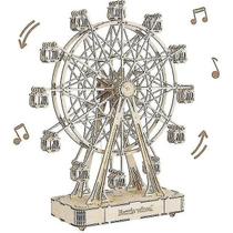 Bloco de construção Toy Robotime Ferris Wheel TGN01 com música