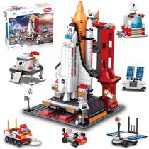 Bloco de construção Toy Sitodier Space Exploration Shuttle 1008 unidades Bloco de construção Toy Sitodier Space Exploration Shuttle 1008 unidades