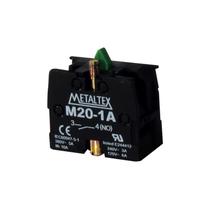 Bloco de Contato 1NA M20-1A para Botão de Comando Metaltex