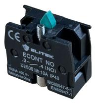 Bloco De Contato 1na Verde Para Botão E Seletora