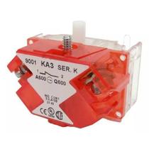 Bloco de Contato 1NF Schneider 9001KA3 Harmony SPST 120-600V Bloco de Contato 1NF Schneider 9001KA3 Harmony SPST 120-600V