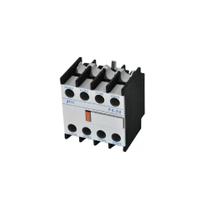 Bloco de contato auxiliar - f4-22 - (2na+2nf) - (cjx2/jx2) - frontal Bloco de contato auxiliar - f4-22 - (2na+2nf) - (cjx2/jx2) - frontal