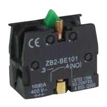 Bloco De Contato Na Verde - Zb2 Be101 - Jng Bloco De Contato Na Verde - Zb2 Be101 - Jng