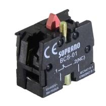 Bloco de Contato Vermelho BCS-01 1NF 05141.0400.03 Soprano