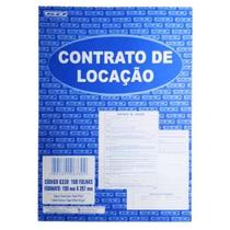 Bloco de contrato de locacao 100fls, são domingos