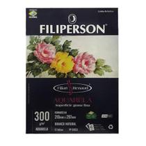 BLOCO DE DESENHO AQUARELA A4 FILIPERSON 300g/m² 12 FOLHAS BLOCO DE DESENHO AQUARELA A4 FILIPERSON 300g/m² 12 FOLHAS