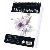 Bloco de Desenho Bachmore - 100 Folhas, 160g/m², 9x12 Polegadas Bloco de Desenho Bachmore - 100 Folhas, 160g/m², 9x12 Polegadas