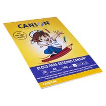 Bloco de Desenho Canson A3 Branco com 20 Folhas 297x420mm 140g