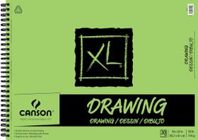 Bloco de Desenho Canson Side Wire XL - 18x24cm, 114g, 30 Folhas