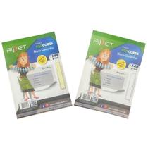 Bloco de desenho ecocores ridet a4 140g creme