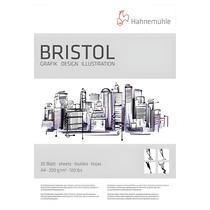 Bloco de Desenho Hahnemuhle Bristrol Board A4 20 Folhas