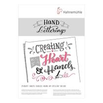 Bloco de Desenho Hahnemuhle Hand Lettering A4 25 Folhas