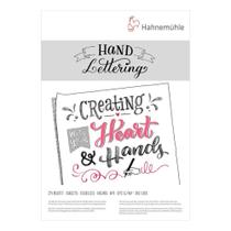 Bloco de Desenho Hahnemuhle Hand Lettering A4 25 Folhas