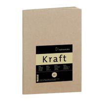 Bloco de Desenho Hahnemuhle Kraft Sketch Booklet 120g A4 20 Folhas
