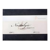 Bloco de Desenho Hahnemuhle Nostalgie Sketch Book Paisagem A4 40 Folhas Bloco de Desenho Hahnemuhle Nostalgie Sketch Book Paisagem A4 40 Folhas