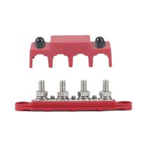 Bloco De Distribuição De Energia Marítimo 12V 250A Com Barramento, 4 Postes M8 M10, Terminal De