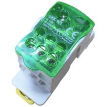Bloco de Distribuição Modular 125a com 2 Entradas e 6 Saídas UKK125 VERDE Bloco de Distribuição Modular 125a com 2 Entradas e 6 Saídas UKK125 VERDE