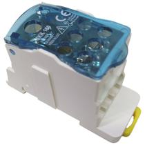 Bloco de Distribuição Modular 160a com 2 Entradas e 6 Saídas UKK160 Bloco de Distribuição Modular 160a com 2 Entradas e 6 Saídas UKK160