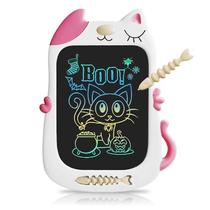 Bloco de escrita LCD Prancheta infantil preta de 8,5 polegadas