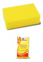 Bloco De Espuma 6.0x13.0x22cm Compel Bloco De Espuma 6.0x13.0x22cm Compel