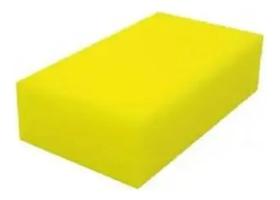 Bloco de Espuma Multiuso Amarela 22x13x6cm para Limpeza e Acabamentos Profissionais Bloco de Espuma Multiuso Amarela 22x13x6cm para Limpeza e Acabamentos Profissionais