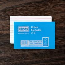 Bloco de Ficha Pautada 4x6 100fls