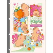 Bloco De Fichario Caderno Argolado Univers Capyclub 80fls Bloco De Fichario Caderno Argolado Univers Capyclub 80fls
