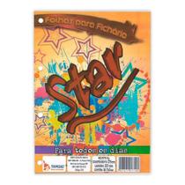 Bloco de Fichário Star com 96 Folhas 1719 - Tamoio