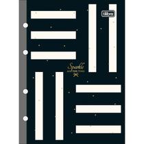 Bloco de Folhas Caderno Argolado Fichario Colegial 17,7 x 24cm 80 Folhas Tilibra