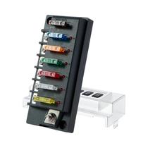 Bloco De Fusíveis À Prova d'Água 4/6 Vias 12V Com Indicador LED, Caixa De Fusíveis Compacta À Prova Bloco De Fusíveis À Prova d'Água 4/6 Vias 12V Com Indicador LED, Caixa De Fusíveis Compacta À Prova