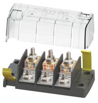 Bloco de fusíveis Blue Sea Systems MRBF 3Circ Independent 300A