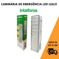 Bloco de Iluminação LED 30 Intelbras LEA 30 Bivolt Automático para Rota de Fuga e Segurança Bloco de Iluminação LED 30 Intelbras LEA 30 Bivolt Automático para Rota de Fuga e Segurança