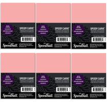 Bloco de Linogravura Speedball Speedy-Carve 7,6 x 10,2 cm - 6 unidades