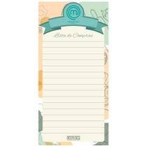 Bloco de Lista de Compras Destácavel Masterchef 50 folhas 90mmx180mm - Animativa Bloco de Lista de Compras Destácavel Masterchef 50 folhas 90mmx180mm - Animativa