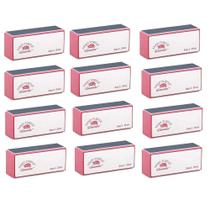 Bloco de Lixa para Unhas Soft Touch 4 Faces Pacote com Doze Bloco de Lixa para Unhas Soft Touch 4 Faces Pacote com Doze