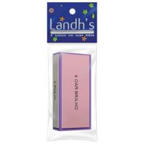Bloco de Lixa Polidor de Unhas 4 Faces Landhs Profissional Manicure