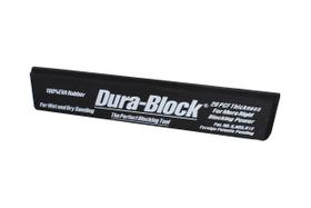 Bloco de lixar Dura-Block AF4403 em tamanho real preto
