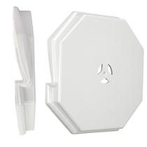 Bloco de montagem de revestimento de vinil MINSN PTY Octagon White, 1 pacote Bloco de montagem de revestimento de vinil MINSN PTY Octagon White, 1 pacote