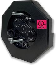 Bloco de montagem iMBAPrice 8141-BK preto, resistente às intempéries, certificado UL Bloco de montagem iMBAPrice 8141-BK preto, resistente às intempéries, certificado UL